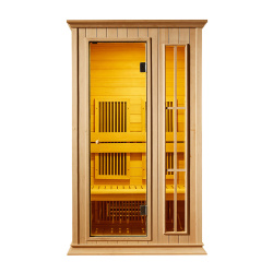 Инфракрасная сауна Mexda WS-1702SR красный кедр 1200*1050*2000